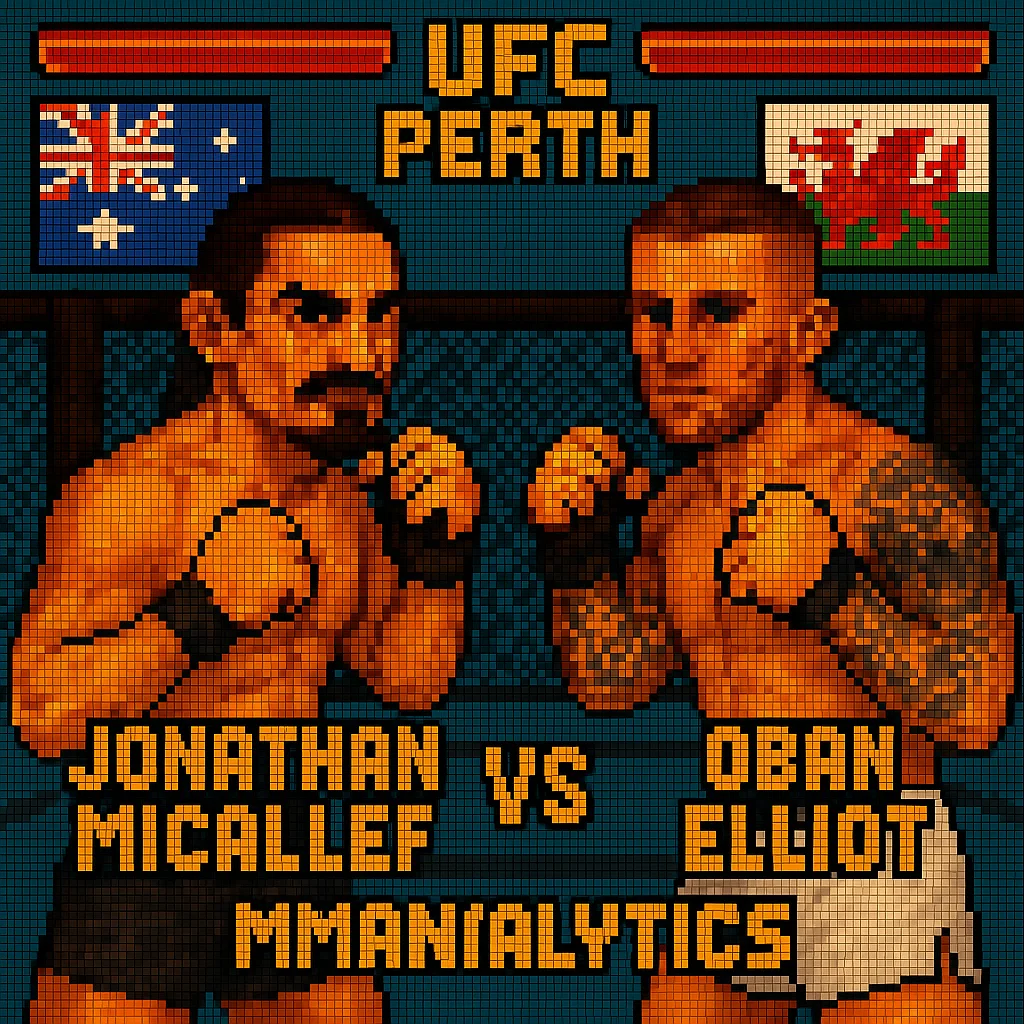 Jonathan Micallef vs Oban Elliott - UFC Perth